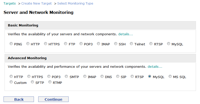 Server and Network Monitoring